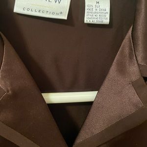 Used condition preview collection  silk shirt size medium